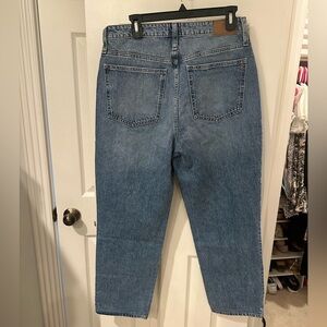 Madewell The Curvy Perfect Vintage Jeans Size 30 Medium Wash